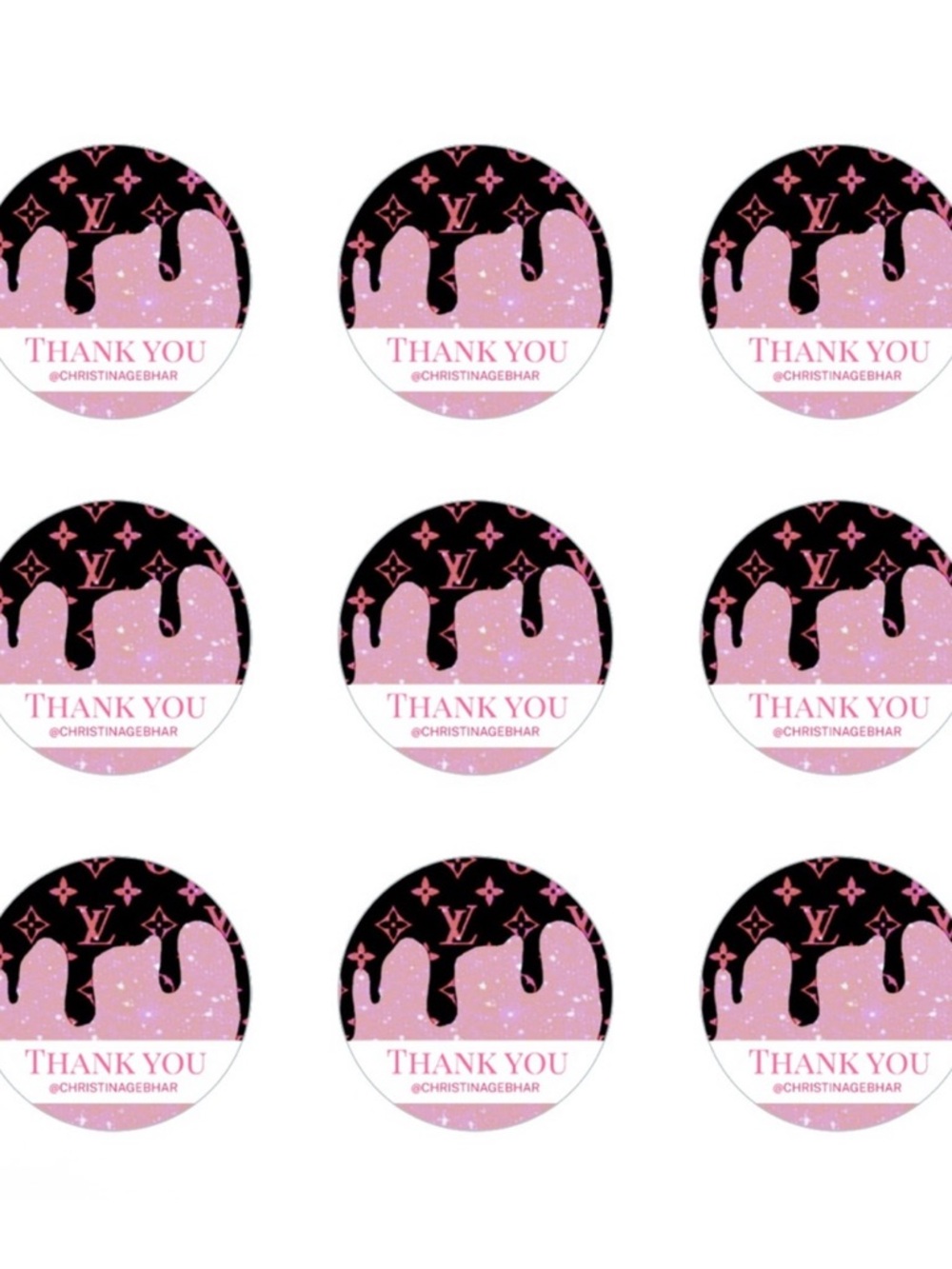 “Bigger Than Posh” Stickers 24CT - Picture 4 of 6